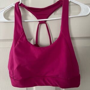 All in Motion Pink Racerback Sports Bra